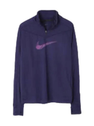 Dri Fit Swoosh Half Zip Pacer - NIKE - BALAAN 1