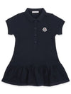 Kids Logo Patch PK One Piece Navy 8I00011 8496F 773 8 10A - MONCLER - BALAAN 1