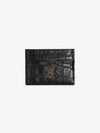 TB Embossed Logo Leather Card Wallet Black - BURBERRY - BALAAN 3