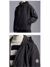 TYX Rain Hooded Jacket Black - MONCLER - BALAAN 6