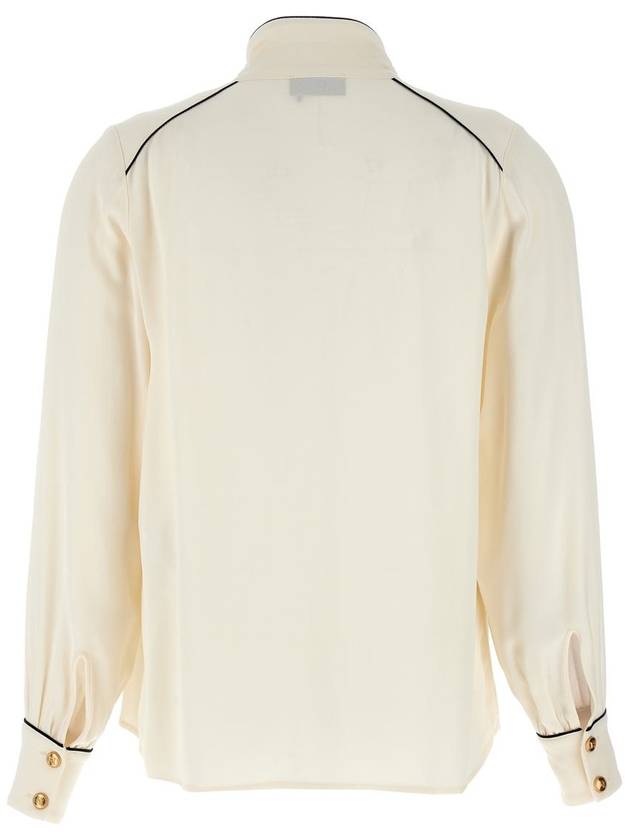 Elisabetta Franchi Georgette Shirt - ELISABETTA FRANCHI - BALAAN 2