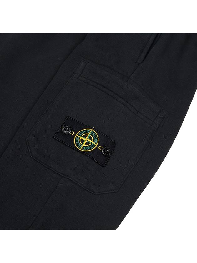 Kids Compass Logo Patch Training Jogger Track Pants Black - STONE ISLAND - BALAAN 7