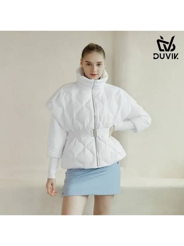 Quilted Cape Goose Down Padded Jumper DD4WWB581WH - DUVIK - BALAAN 3