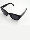 Eyewear Heart Logo Square Sunglasses Black - CHANEL - BALAAN 7