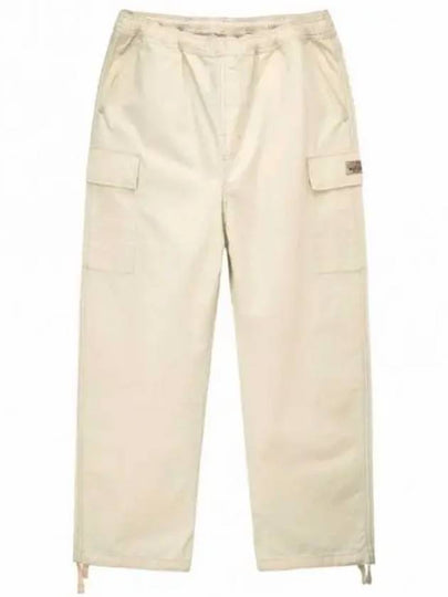 116608 CREAM Ripstop Cargo Beach Pants - STUSSY - BALAAN 1