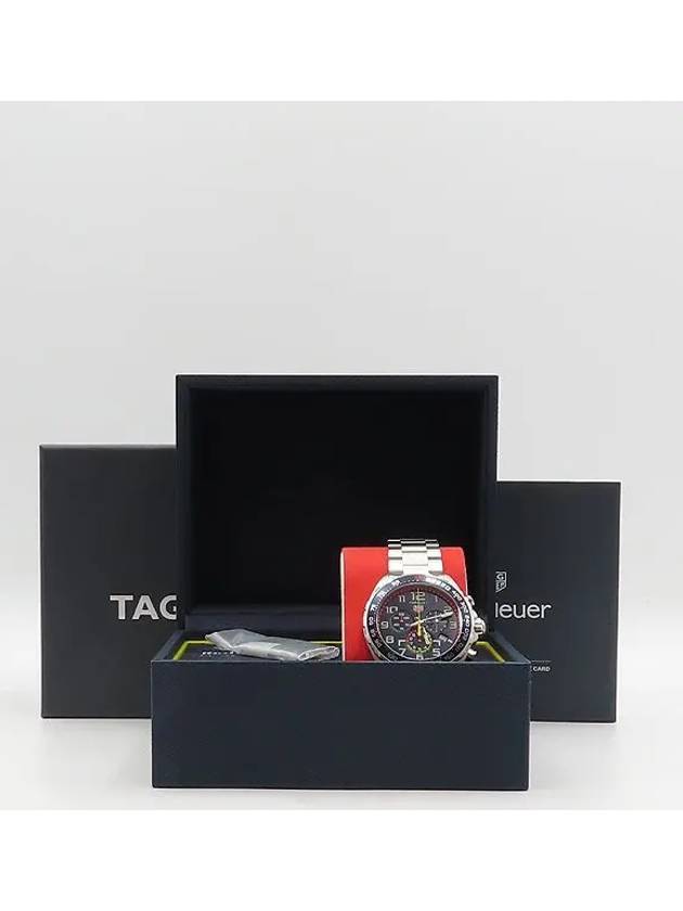 CAZ101AL BA0842 Red Bull Racing Special Edition FORMULA 1 Blue Dial Chronograph 43MM Quartz Steel Men s Watch - TAG HEUER - BALAAN 5