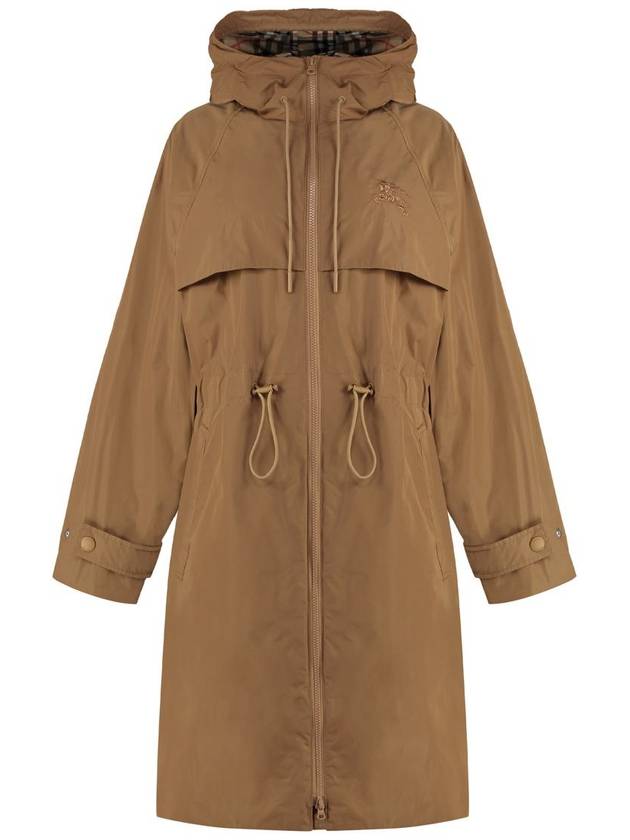 EKD Embroidered Coat Camel - BURBERRY - BALAAN 2