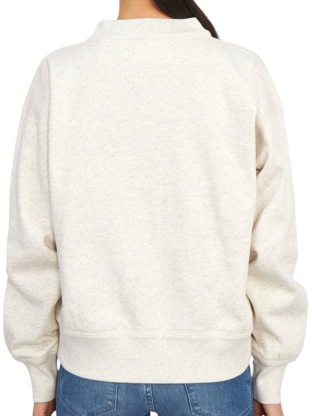 Moby Logo Print Sweatshirt Ecru - ISABEL MARANT - BALAAN 5