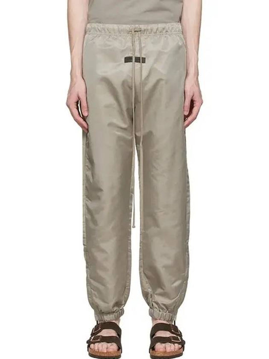 Piogot Essential Waistband Logo Double Pocket Nylon Track Pants - FEAR OF GOD ESSENTIALS - BALAAN 1