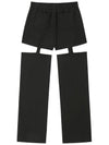 07 cut out emoji pants BLACK - CLUT STUDIO - BALAAN 7