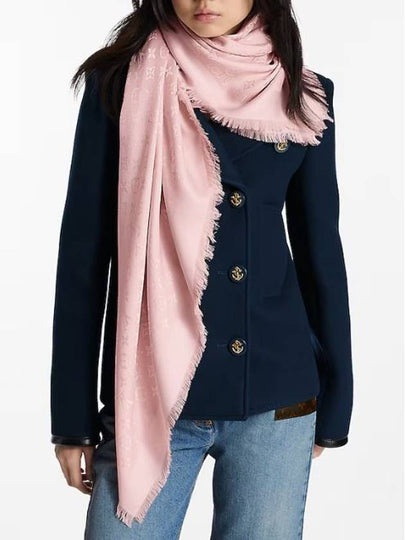 Monogram Classic Scarf Rose - LOUIS VUITTON - BALAAN 2