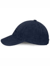 VPC Velvet Logo Denim Ball Cap Blue - A.P.C. - BALAAN 6