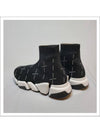 Speed ​​2.0 Logo High Top Sneakers Black - BALENCIAGA - BALAAN 6