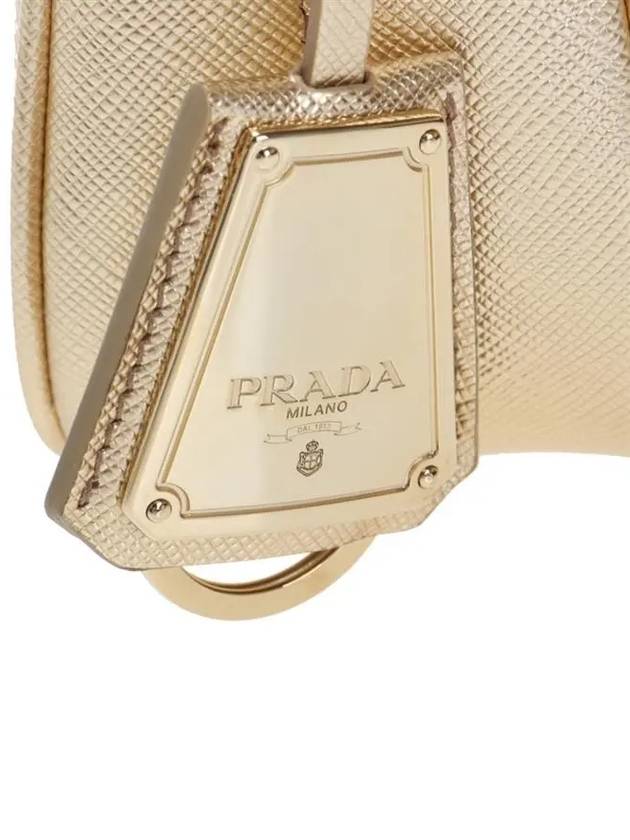 Re-Edition Saffiano Leather Mini Bag Gold - PRADA - BALAAN 7