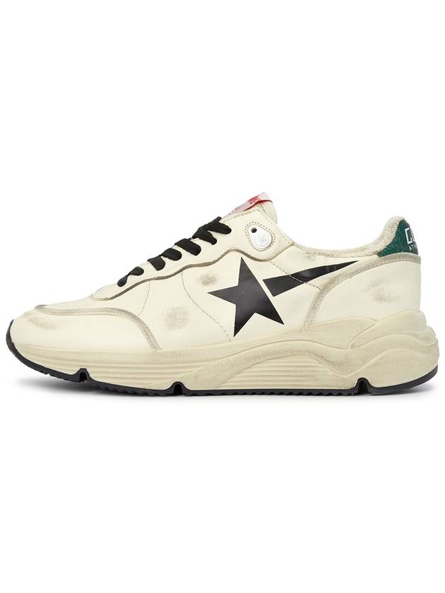 Running Logo Lace-up Sneakers Ivory - GOLDEN GOOSE - BALAAN 5