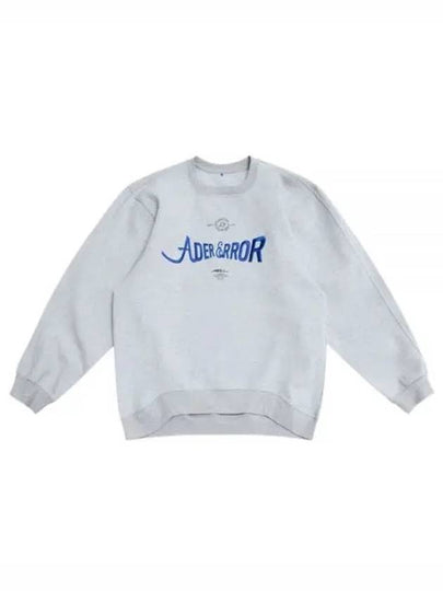 Verif Logo Sweatshirt Grey - ADER ERROR - BALAAN 2