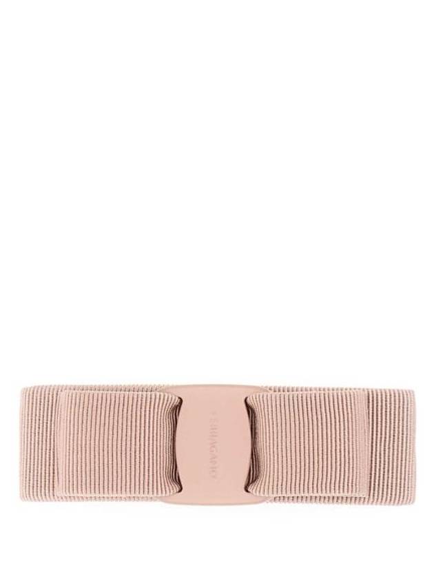 Vara Bow Hair Clip Rose Pink - SALVATORE FERRAGAMO - BALAAN 1