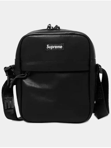 leather shoulder bag black FW24B44 - SUPREME - BALAAN 1