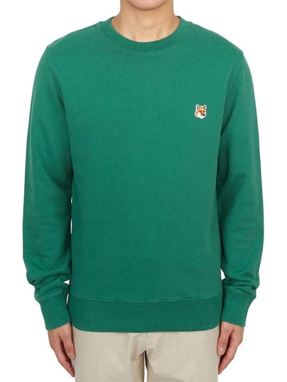 Fox Head Patch Regular Sweatshirt Green - MAISON KITSUNE - BALAAN 2