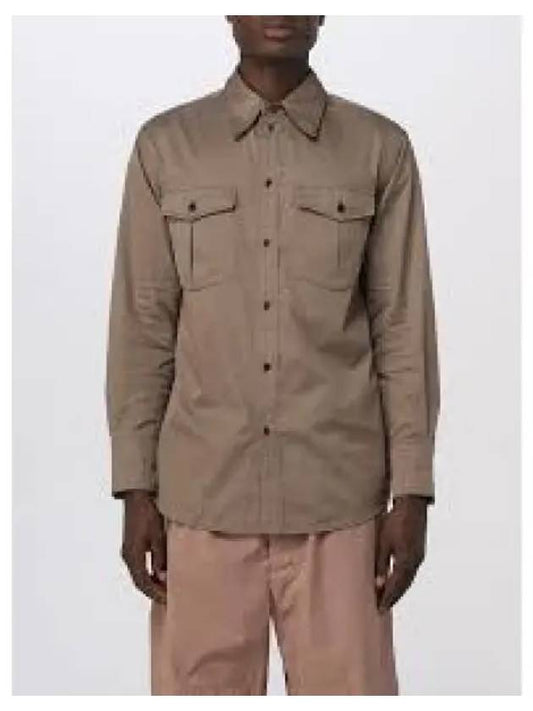 Western Long Sleeve Shirt Black Brown - LEMAIRE - BALAAN 2