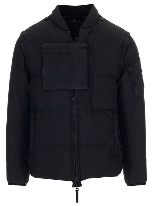 Shadow Project Down Vest Padding Black - STONE ISLAND - BALAAN 1