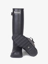 Bede Wellington Rain Boots Black - BARBOUR - BALAAN.