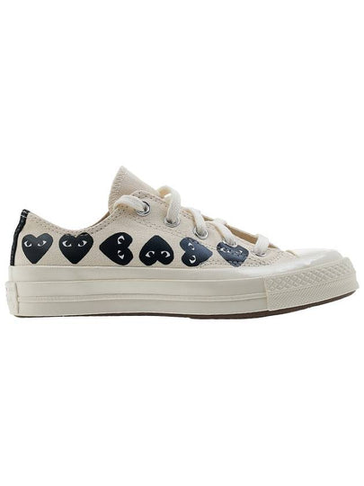 Converse Chuck Taylor Low Top Sneakers P1K126 WHITE - COMME DES GARCONS - BALAAN 2