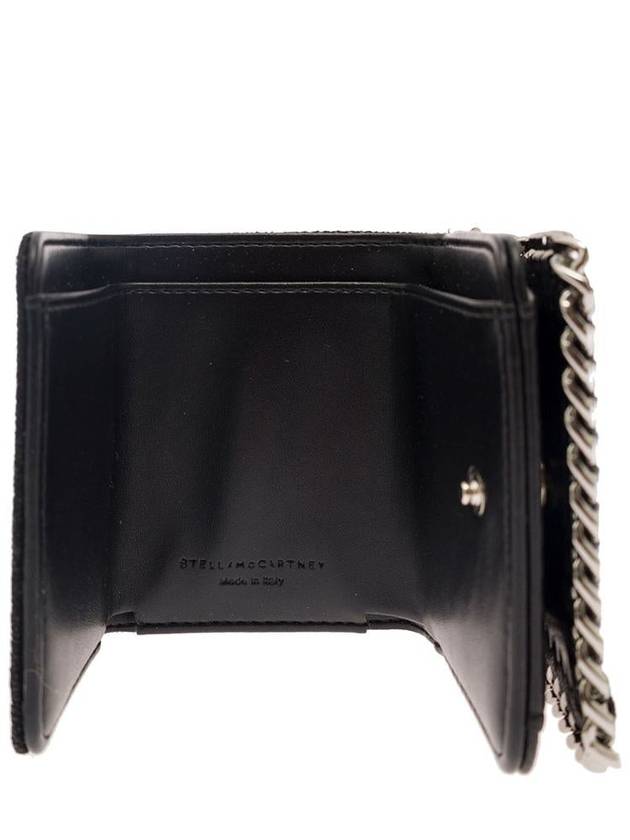 Falabella Chain Half Wallet Black - STELLA MCCARTNEY - BALAAN 4