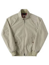 G9 Classic Original Harrington Zip-Up Jacket Beige - BARACUTA - BALAAN 2