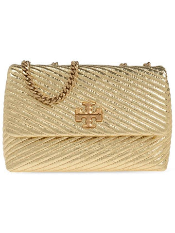 Tory Burch Kira Small Shoulder Bag, Women's, Gold - TORY BURCH - BALAAN 1