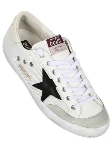 Black Star Mesh Superstar Men s Sneakers 271063 - GOLDEN GOOSE - BALAAN 1