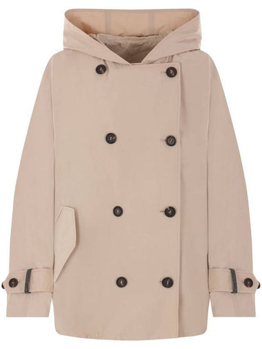 Brunello Cucinelli Coats Beige - BRUNELLO CUCINELLI - BALAAN 1