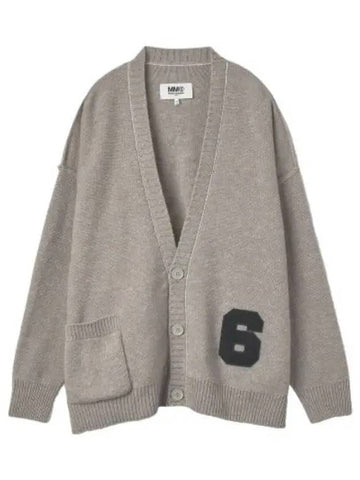 MM6 cardigan gray melange - MAISON MARGIELA - BALAAN 1