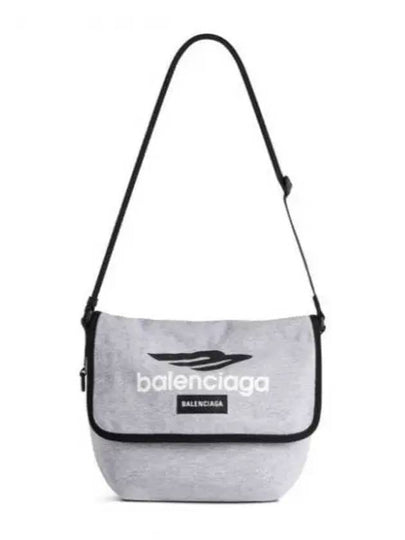 Explorer Small Messenger Bag Gray Black White 6202592AA8K1469 - BALENCIAGA - BALAAN 2