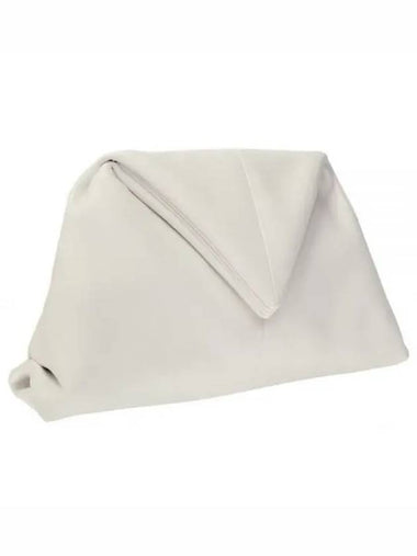 Triangle Clutch Bag White 622712 VCP30 - BOTTEGA VENETA - BALAAN 1