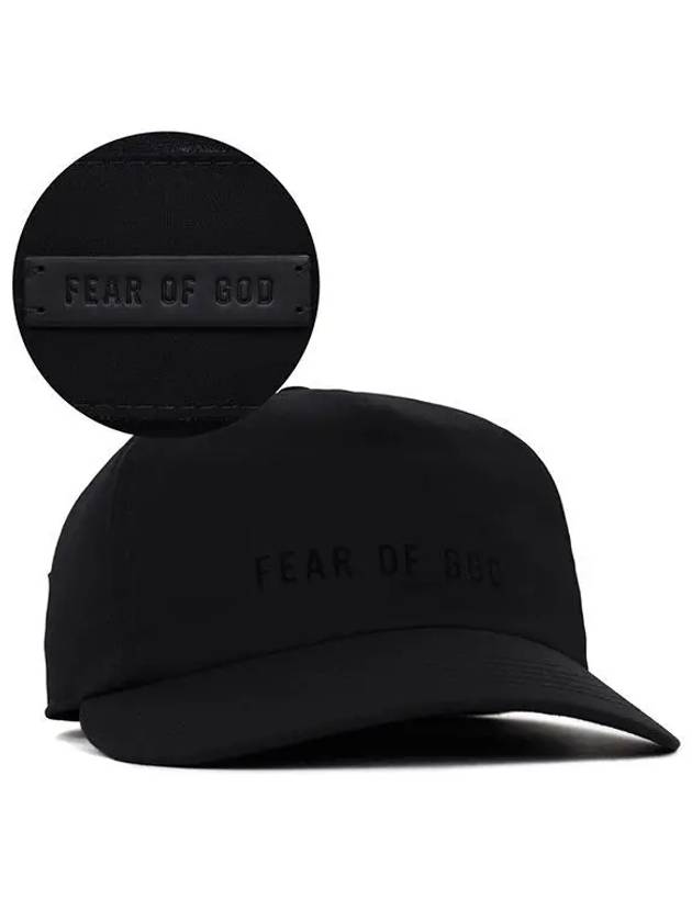 Black Logo Baseball Cap FGE70089CTN 019 1210722 - FEAR OF GOD - BALAAN 1