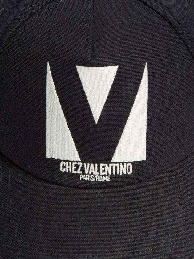 Valentino Garavani Hats Black - VALENTINO - BALAAN 4