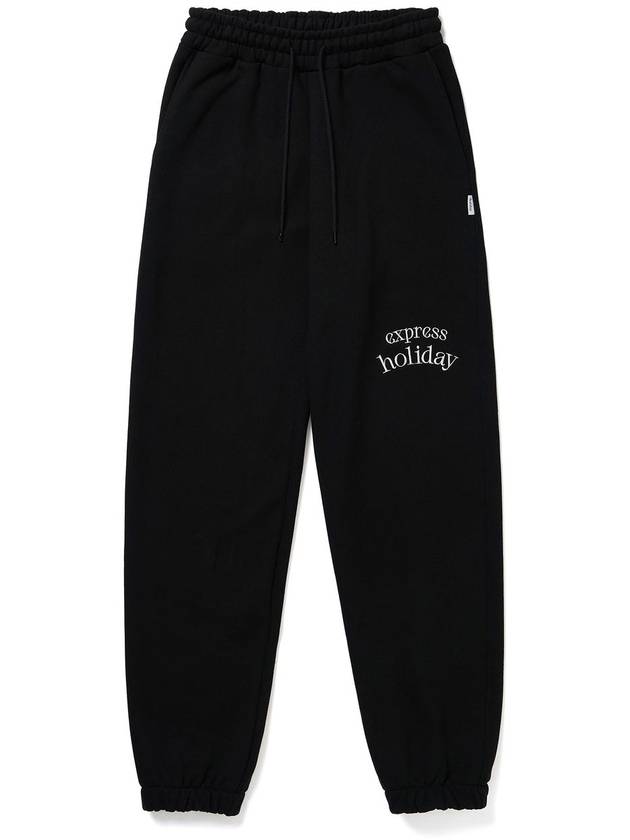 Basic Logo Jogger Pants Black - EXPRESSHOLIDAY - BALAAN 1