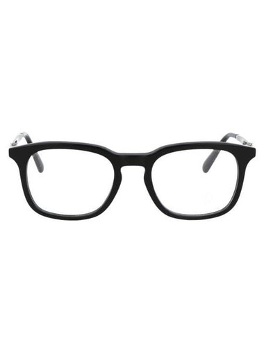 Eyewear Square Acetate Eyeglasses Black - MONCLER - BALAAN 1