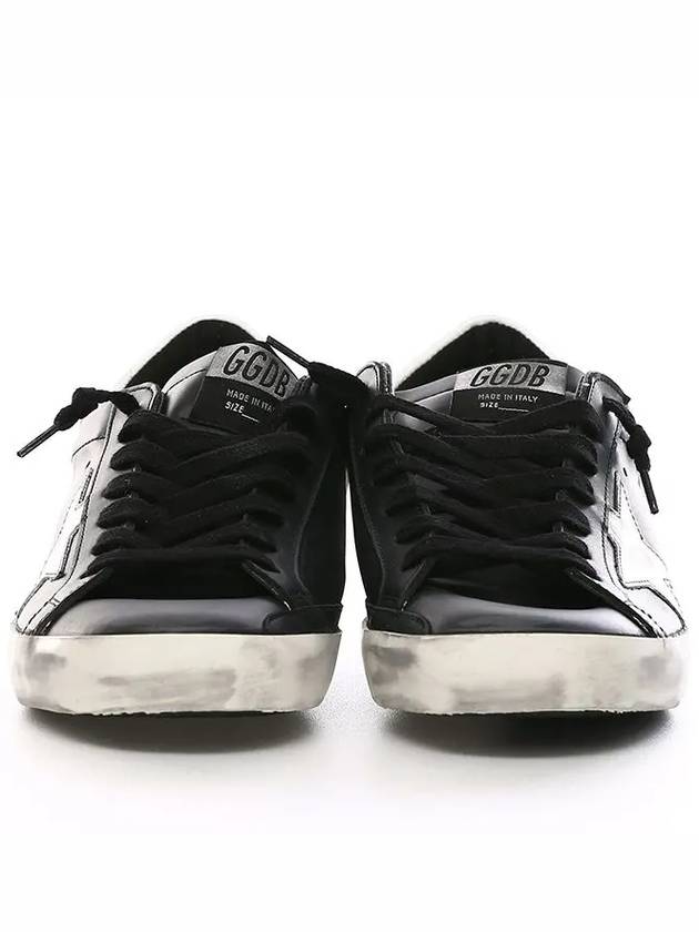 Superstar White Tab Sneakers Black - GOLDEN GOOSE - BALAAN 5