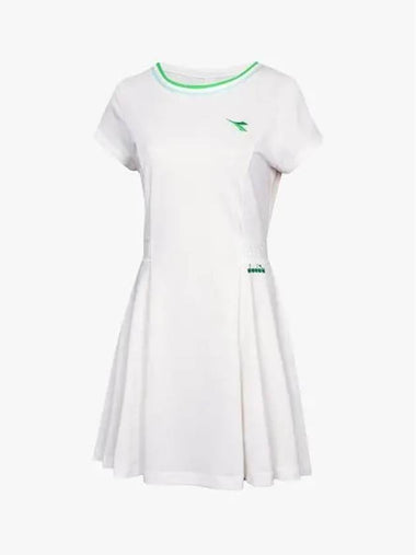 Diadora Grazia short sleeve dress white - DIADORA - BALAAN 1