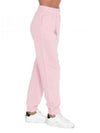 Side Logo Cotton JoGGer Track Pants Pink - GANNI - BALAAN 3