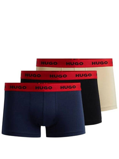 Men's Logo Waist Band Briefs 3 Pack - HUGO BOSS - BALAAN 1