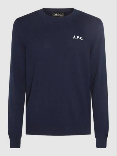 Mayeul Crewneck Sweatshirt Navy - A.P.C. - BALAAN 1