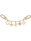 Fleur De Monogram Bag Charm Chain Gold - LOUIS VUITTON - BALAAN 2