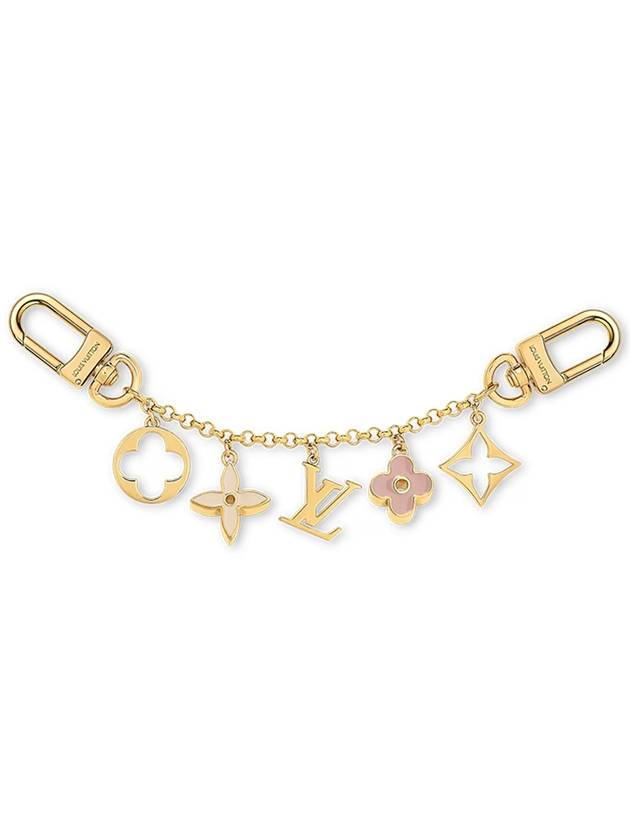 Fleur De Monogram Bag Charm Chain Gold - LOUIS VUITTON - BALAAN 2