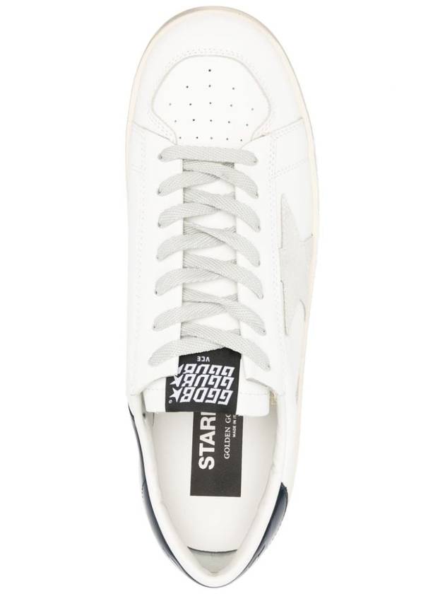 Stardan Black Tab Low Top Sneakers White - GOLDEN GOOSE - BALAAN 5