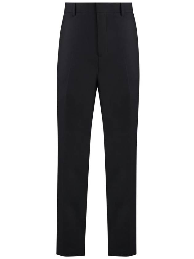 AMI Paris Virgin Wool Trousers - AMI - BALAAN 1