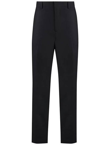 AMI Paris Virgin Wool Trousers - AMI - BALAAN 1