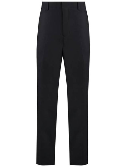 Wool Slacks Black - AMI - BALAAN 2